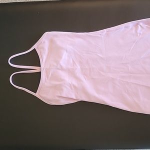 light pink power Y lululemon tank top